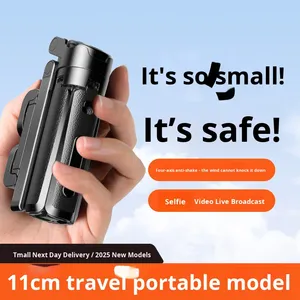 Mới Ultra-<span class=keywords><strong>Mini</strong></span> Điện Thoại Di Động Máy Ảnh Ổn Định Du Lịch Xách Tay Hợp Kim Nhôm Bốn Chân Đứng Cho Chụp - Product Image 3