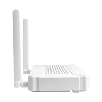 ZiKun ONT/ONU XPON de Doble Banda y Alta Velocidad, 4GE, 2USB, AX3000 WiFi6, 1POTS Opcional, 2 Antenas