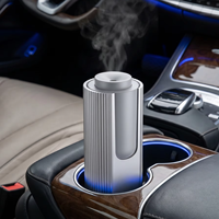 Diffuseur d'arômes portable électrique sans eau en métal, avec lumière LED et port Type-C, pour huiles essentielles, idéal pour la maison, la voiture et la chambre – Tendance 2026