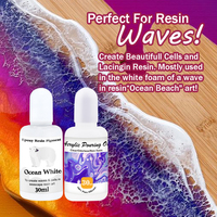 Pâte de pigment Timesrui avec activateur de cellules dramatique d'huile de coulée de Silicone pour colorant de peinture acrylique pour l'artisanat de résine d'art de bricolage