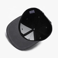 Casquette à visière plate en sergé de haute qualité pour le hip-hop et le punk – Vente en gros