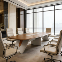 Table de conférence moderne en MDF de haute qualité pour hôtel, école, maison, bureau