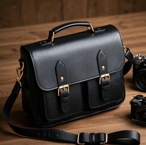 Fabrikant Van Hoge Kwaliteit Echt Lederen Casual Crossbody Tas Dames Medium Handtassen Cameratas Heren Zadeltas Schoudertas - Product Image 5