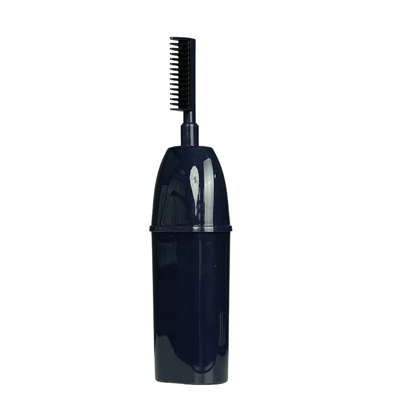 Bottiglia all'ingrosso di tintura per capelli 250ml PP bottiglia di plastica pettine per capelli