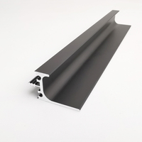 Poignées et tirants modernes en alliage d'aluminium durables et écologiques pour armoires, commodes et portes de tiroirs