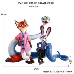 Nuevo Set Completo de Figuras Periféricas de la Serie Zoo2, Cajas Sorpresa, Judy Fox, Nick Wilde, Juguetes Coleccionables, Adornos para Autos y Regalos - Product Image 5