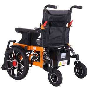 Silla de ruedas eléctrica motorizada portátil más vendida de 2024, silla eléctrica de alto rendimiento <span class=keywords><strong>para</strong></span> <span class=keywords><strong>discapacitados</strong></span>, precio - Product Image 4