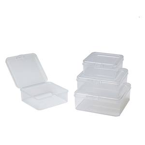 Cajas de Almacenamiento Cuadradas Transparentes de Plástico PP con Tapa para Empaque y Organización, Directo de Fábrica, Hechas en Zhejiang - Product Image 3