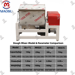 <span class=keywords><strong>Pétrin</strong></span> à pâte à pizza de 100 kg pour les petites entreprises, utilisé dans la boulangerie - Product Image 2