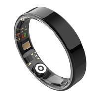 Bague connectée ultra-mince 2026 avec moniteur de fréquence cardiaque, d'oxygène sanguin et de pression artérielle pour le sport