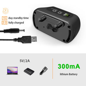 कुत्तों के लिए वायरलेस चार्जिंग के साथ स्मार्ट रिचार्जेबल वाटरप्रूफ प्लास्टिक विरोधी छाल कॉलर - Product Image 3