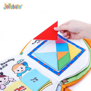 Tissu Montessori pour bébé, livre d'activités pour enfants d'âge préscolaire, apprentissage éducatif, tissu pour bébé occupé, mes livres silencieux pour les tout-petits - Product Image 4