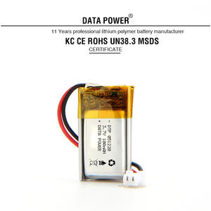 CE 승인 <span class=keywords><strong>Lipo</strong></span> 501220 401430 3.7v <span class=keywords><strong>100mAh</strong></span> 200mAh 리튬 폴리머 배터리 402025 - Product Image 4