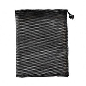 Small Mesh Drawstring Breathable Nylon Storage Bags Travel Toys Portable W/<b>Toggle</b> Closure for Gym Camping Custom Logo - Product Image 1