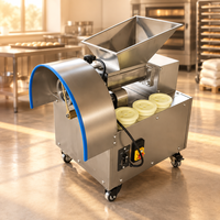 Machine automatique de découpe de pâte à pain, de boulettes de pizza et de pains, en acier inoxydable, haute efficacité, 110V/220V