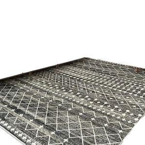 Alfombra de Salón para el Hogar, de Gran Tamaño, de Cachemira Persa, Geométrica Abstracta, Resistente a la Suciedad, Antideslizante, para el Dormitorio - Product Image 1