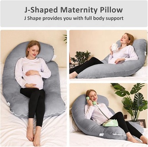 G Shape Pro Maternité Oreiller de Grossesse avec Couverture Amovible Réglable Soutien <span class=keywords><strong>pour</strong></span> Dos Hanche Ventre Jambes <span class=keywords><strong>pour</strong></span> Femmes Enceintes - Product Image 6