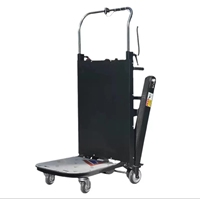 Carro de Compras Eléctrico Plegable Tipo Oruga de 150 kg con Plataforma Cerrada, Herramienta para Subir Escaleras, OEM para Uso Industrial