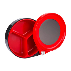 Caja de Pesca Magnética Premium 190 con Tres Compartimentos, Color Negro y Rojo, Material ABS, Multifuncional, 190 mm - Product Image 3