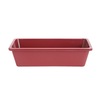 Moule à pain rectangulaire en silicone antiadhésif 21,5 cm, réutilisable, résistant à la chaleur, pour pain, toast, gâteau, cuisson au four