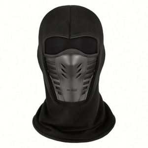 Cagoule de ski polaire chaude coupe-vent pour le cyclisme et les sports de plein air, masque facial et écharpe intégrés, vente en gros, best-seller - Product Image 1