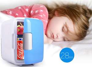 ミニフリーザーカー冷蔵庫ミニ12v小型カー冷蔵庫4Lカー小型冷蔵庫ポータブル冷温冷蔵庫 - Product Image 2