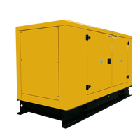 30kw  50kw CE ISO Open Frame Gas Diesel Generator Set Alternator Tanpa Sikat untuk Daya Cadangan di Lokasi Bangunan Komersial