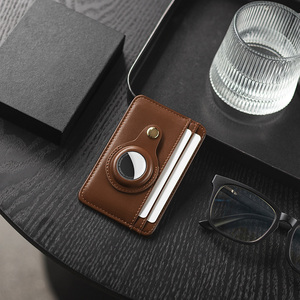TILONSTAR TWM145 Minimalista Slimline Pocket Hombres RFID Bloqueo Crédito Cuero Tarjetero Cartera para Air Tag - Product Image 6