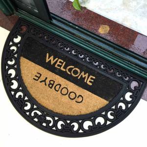 Home Classic Welcome Brush Coir Doormat with Black Rubber - Product Image 5