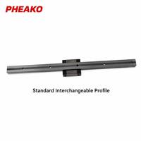 Rail de guidage linéaire carré DHI15US avec composants de bloc interchangeable avec le rail coulissant de précision HIWIN pour machines-outils CNC