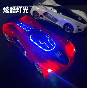 Nuevo Juego de Luces, Mini Coche de Carreras RC con Control Remoto, Luces Dinámicas Musicales, Botón de Encendido, Derrape, Alta Velocidad, Juguetes - Product Image 4
