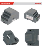 Rail DIN 12V court-circuit, surtempérature, surtension et autres mesures de protection HDR-60-12 alimentation à découpage 60W