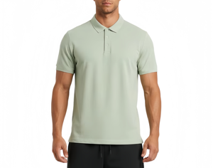 Camisetas Polo Personalizadas con Logotipo, Deportivas, de Secado Rápido, Transpirables, de Manga Corta, Corte Holgado, para Hombre, en Tejido Piqué 88% Poliéster 12% Elastano - Product Image 2