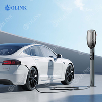 Station de recharge rapide pour véhicules électriques OLINK 22 kW niveau 2, chargeur mural intelligent 48A type 2