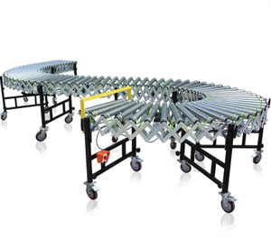 Transportador de Rodillos Eléctrico Multicadena Ajustable y Plegable para la Industria Express y Equipos de Línea de Almacén de Comercio Electrónico - Product Image 5