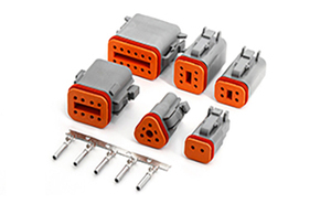 <span class=keywords><strong>DT04</strong></span>-<span class=keywords><strong>2P</strong></span>-<span class=keywords><strong>CE09</strong></span> ตัวเชื่อมต่อแบบ 2 ตำแหน่ง สำหรับขั้วต่อตัวผู้ แบบสายต่อสาย ระยะห่างระหว่างแกนกลาง 5.46 มม. (0.215 นิ้ว) ปิดผนึกได้ สีดำ - Product Image 6