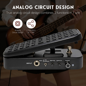 Pedal de Efectos para Guitarra Movall MP-120, Tamaño Grande, Clásico, Negro, Aluminio/Aleación, Certificado CE, RoHS, FCC, <span class=keywords><strong>Wah</strong></span> y Volumen - Product Image 4