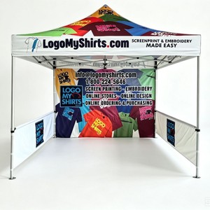 <b>Big</b> S Trade Show <b>Tent</b> Folding Outdoor Exhibition Promotional Sunshade Rainproof Customizable Iron Pipe Structure - Product Image 1