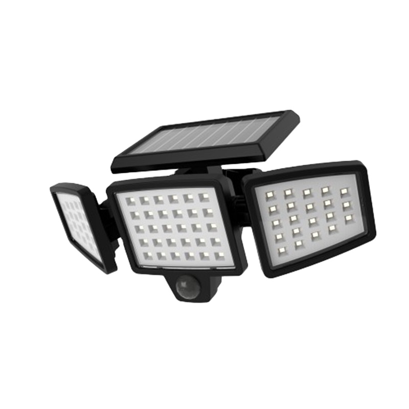 ODM / OEM наружный IP65 ABS Регулируемый датчик движения Солнечная Безопасность Светодиодный садовый свет