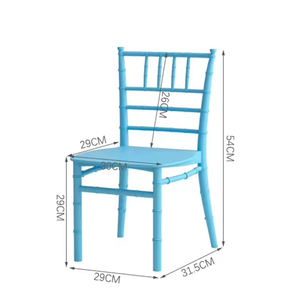 كراسي حفلات للأطفال ملونة وقابلة للتكديس الأعلى مبيعًا، مصنوعة من الراتنج والبلاستيك PP، مناسبة لحفلات الزفاف العصرية والمآدب الفندقية وأعياد الميلاد وتناول الطعام والمناسبات وتأجير الحفلات - Product Image 6