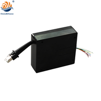 Enrollador de Cable Retráctil Universal de 1.9m, 24W, 12V, Cable de Carga USB DYH-1816, Cable de Datos Flexible para Teléfono/Tipo-C/Android