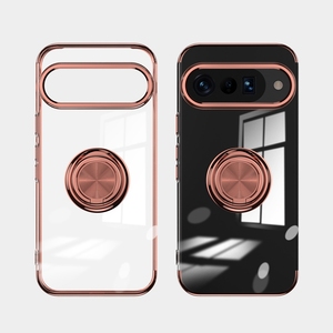 เคสป้องกันโทรศัพท์ TPU นิ่มเคลือบอิเล็คโทรเพลทแบบใสกันกระแทกพร้อมเคสหลังมีห่วงสำหรับ <span class=keywords><strong>Google</strong></span> <span class=keywords><strong>Pixel</strong></span> 10 <span class=keywords><strong>Pro</strong></span> - Product Image 5