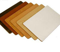 Panneau MDF mélaminé haute brillance, surface de couleur personnalisée pour la décoration intérieure, panneaux de meubles de cuisine