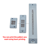 Étiquette RFID 155*30mm Longue distance EPC C1G2 860-960MHz PC UHF RFID Étiquette métallique rigide pour la gestion d'entrepôt