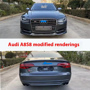Kit completo de carrocerí<span class=keywords><strong>a</strong></span> para <span class=keywords><strong>Audi</strong></span> A8 S8 W12, parachoques delantero y trasero cromado, piezas de coche, modificación de actualización ABS para nuevos modelos antiguos, carrocerí<span class=keywords><strong>a</strong></span> Auto TT - Product Image 3