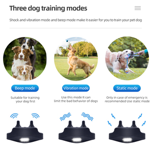 <span class=keywords><strong>Collar</strong></span> de Adiestramiento para Perros con Control Remoto, Recargable, Eléctrico, Resistente al Agua (300m), Ecológico, de Plástico - Product Image 3