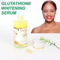 Meilleur sérum éclaircissant et blanchissant OEM à l'acide hyaluronique et au glutathion 120ml, hydratant anti-âge pour le visage