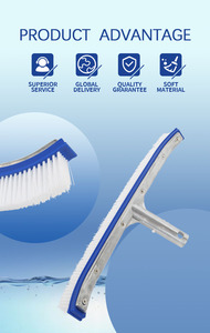 หัวแปรงดูดฝุ่นสระว่ายน้ำระดับมืออาชีพ หรูหราและยืดหยุ่นได้ ขนาด 18 นิ้ว - Product Image 6