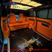 Revêtements de sol en aluminium aviation sur mesure, imperméables, pour Vito V Class W447 Sprinter Hiace.