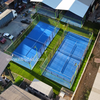 Terrain de padel panoramique de qualité supérieure, terrain de padel panoramique sportif, terrain de padel à vendre, cancha de padel